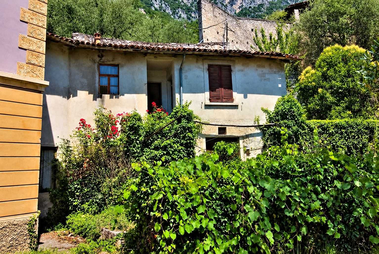 Un annesso rustico della tenuta